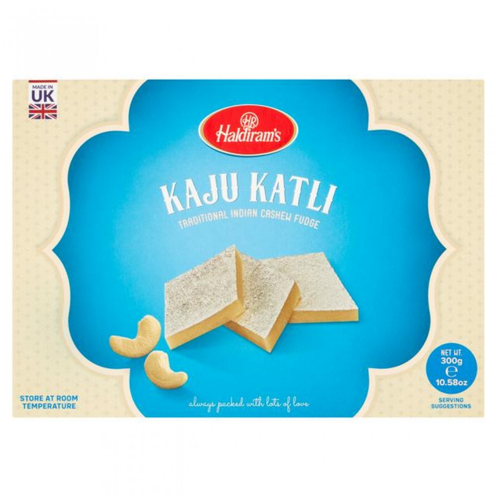 Haldiram's Kaju Katli/ Traditional Indian Cashew Fudge